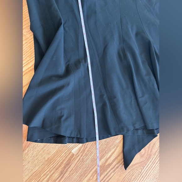 Elevenses Asymmetrical Black Skirt – Size 2 – Anthropologie – Flowy & Sculptural - Picture 5 of 6